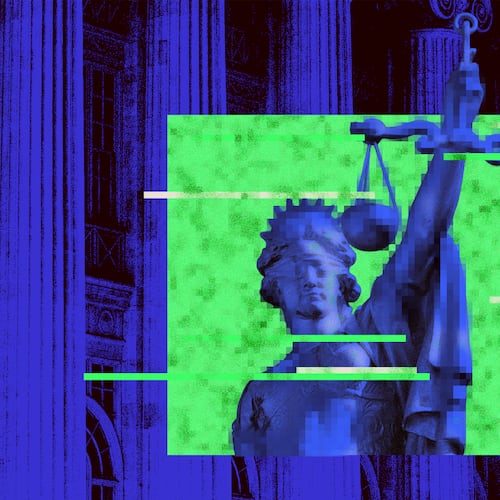 Attorneys and self-represented litigants in Georgia have been punished by judges for making bogus legal arguments with artificial intelligence. (Photo Illustration: Philip Robibero/AJC | Source: Getty)