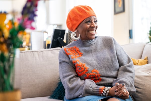 Avery Sunshine teases that she will wear "something bright" to Sunday's Grammy ceremony in Los Angeles, which, of course, only seems appropriate given her stage name. (Bita Honarvar for the AJC)