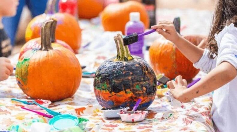 Lawrenceville's Harvest Festival will take place Nov 6. at the Lawrenceville Lawn. Guests will be able to paint pumpkins and listen to country music. (Courtesy City of Lawrenceville)