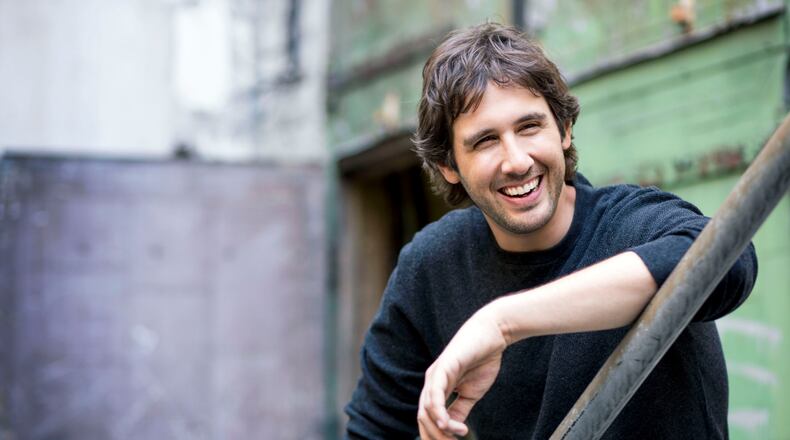 Josh Groban will launch his fall tour in Atlanta. Photo: James Dimmock