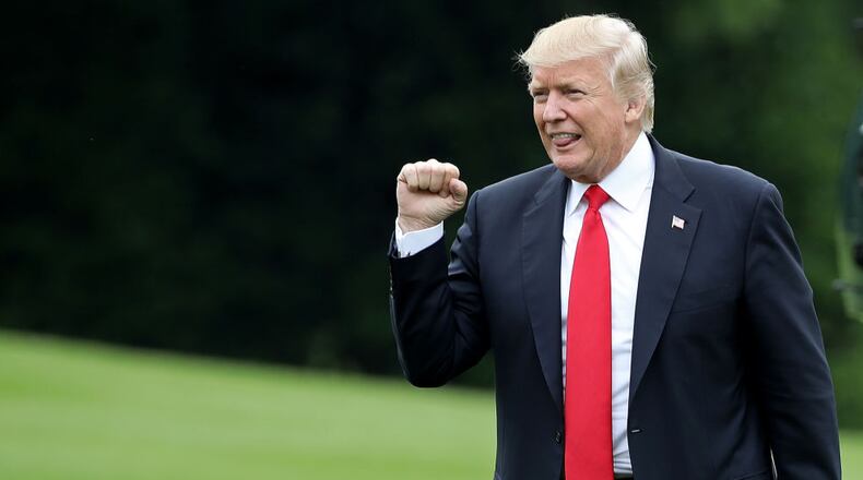 President Donald Trump took to Twitter on Friday to criticize former FBI Director James Comey.