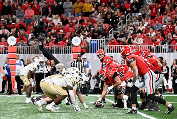 Both Georgia and Georgia Tech have benefited from the addition of the transfer portal and NIL deals with players. But the rules governing those systems may be overhauled with the pending Protect College Sports Act. (Hyosub Shin/AJC 2025)