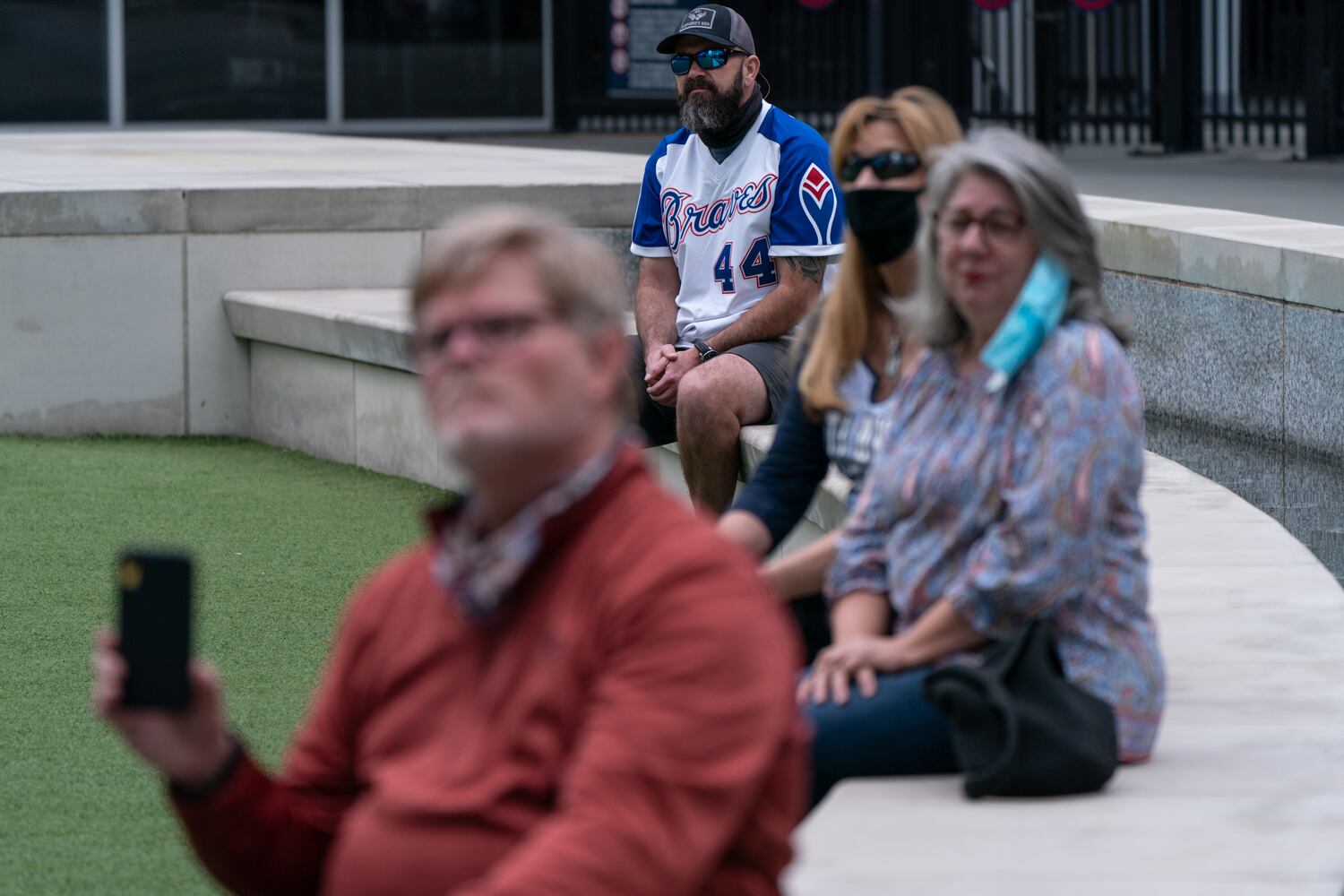 HANK AARON MEMORIAL SERVICE AT TRUIST PARK