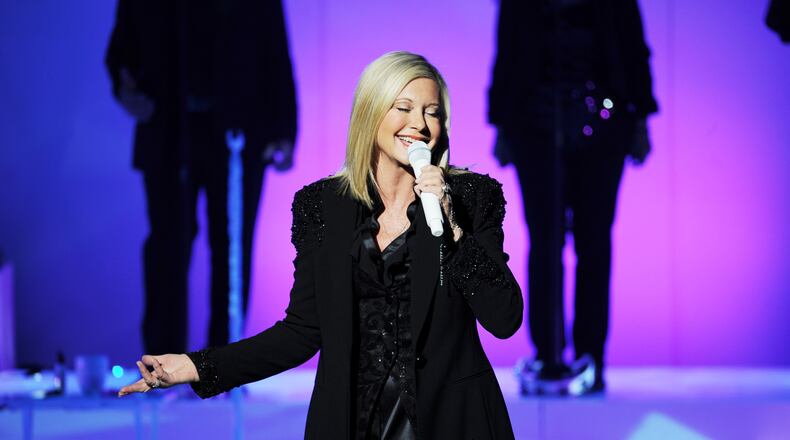 Olivia Newton-John will perform a hits-filled set on Sunday at Cobb Energy PAC, similar to what she did in Las Vegas during a three-year residency. Photo: Denise Truscello