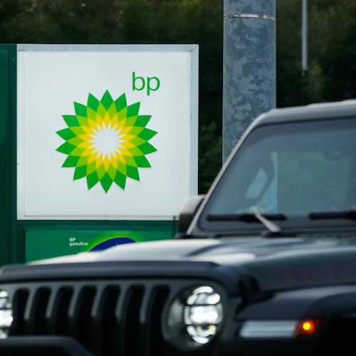 Gas prices are displayed at a gas station in Mount Prospect, Ill., Thursday, Sept. 3, 2026. (AP Photo/Nam Y. Huh)