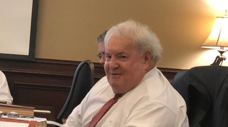 Buford City Schools Board of Education Chairman Philip Beard is running unopposed in the November election. ARLINDA SMITH BROADY/AJC