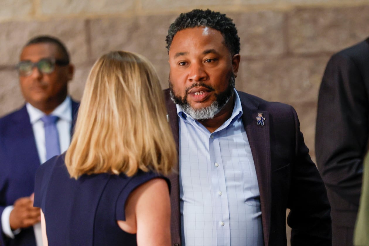 Devon Horton resigned from his position as DeKalb County superintendent after he was indicted for alleged financial crimes in his old job in Illinois. (Miguel Martinez/AJC)