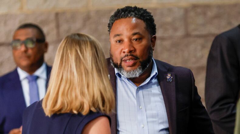 Devon Horton resigned from his position as DeKalb County superintendent after he was indicted for alleged financial crimes in his old job in Illinois. (Miguel Martinez/AJC)