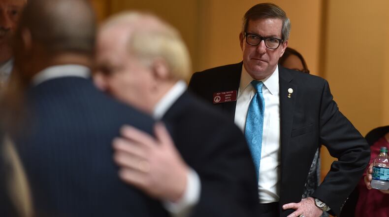 State Rep. Tom Taylor, R-Dunwoody, in a 2016 AJC file photo.