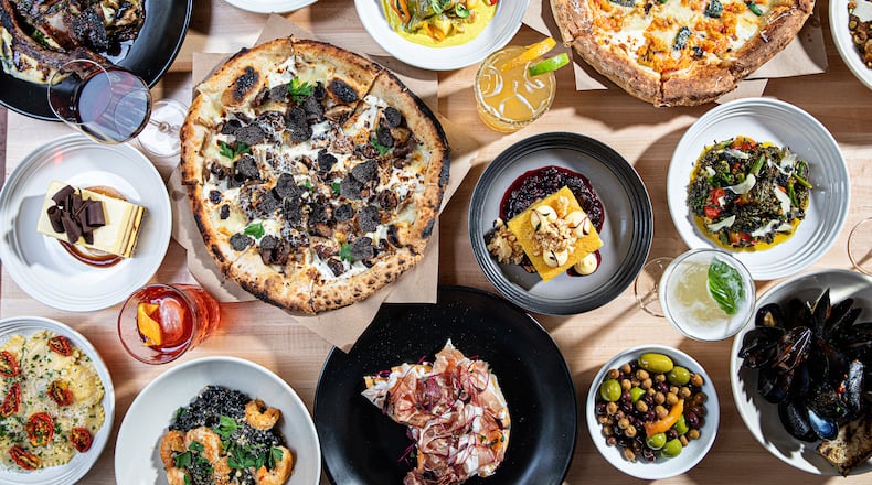 Dishes from the menu of Indaco / Courtesy of Indaco