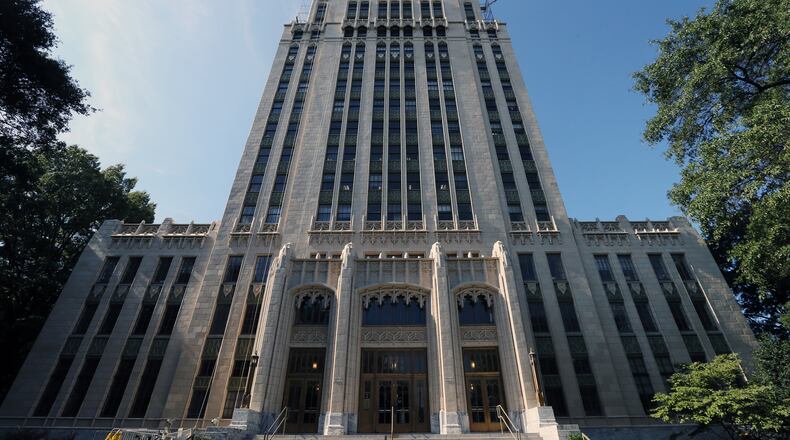 Atlanta City Hall, the old city hall tower. BOB ANDRES /BANDRES@AJC.COM