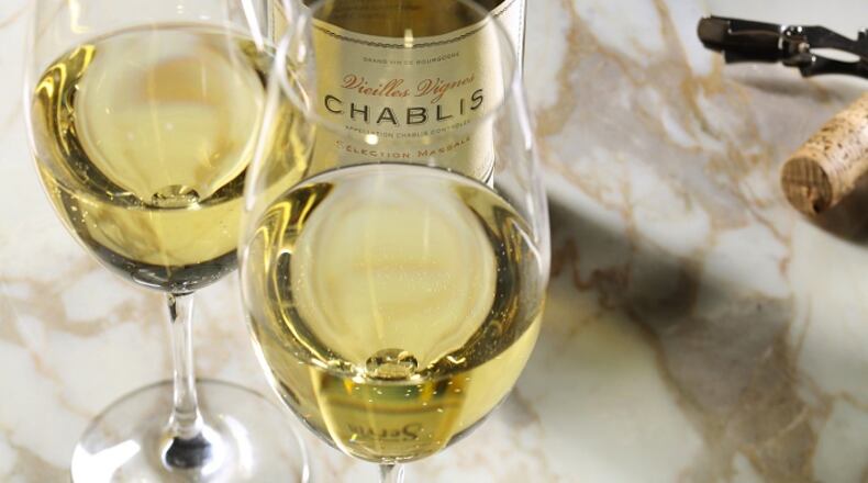 Domaine Servin Vieilles Vignes Selection Massale Chablis was the most lush wine of a recent tasting. (Chris Walker/Chicago Tribune/TNS)