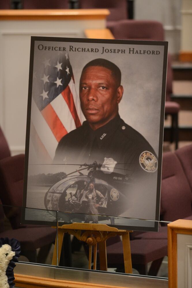 Funeral of Atlanta Police Officer Richard J. Halford