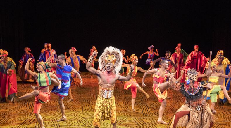"The Lion King" returns to Atlanta this week for the first time since 2014. Photo: Deen van Meer