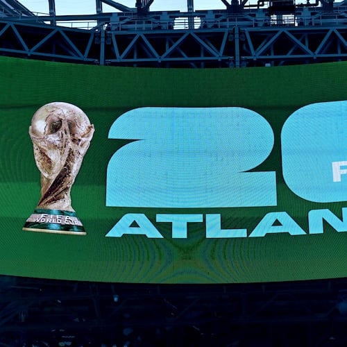 A recent search of four FIFA online ticket markets for World Cup matches at Mercedes-Benz Stadium showed the lowest get-in price was $155, and that was two see two of the tournament's weaker teams (the Democratic Republic of Congo and Uzbekistan) in a game that may not matter when it's played June 27. (Hyosub Shin/AJC)