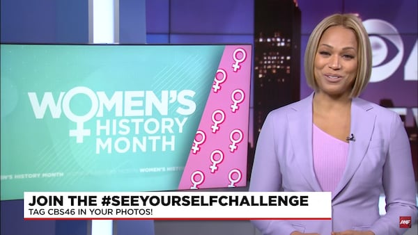 A screenshot of Shon Gables as an anchor at CBS46, which became WANF in 2022. Gables worked for the station from 2018 until August, 2025.