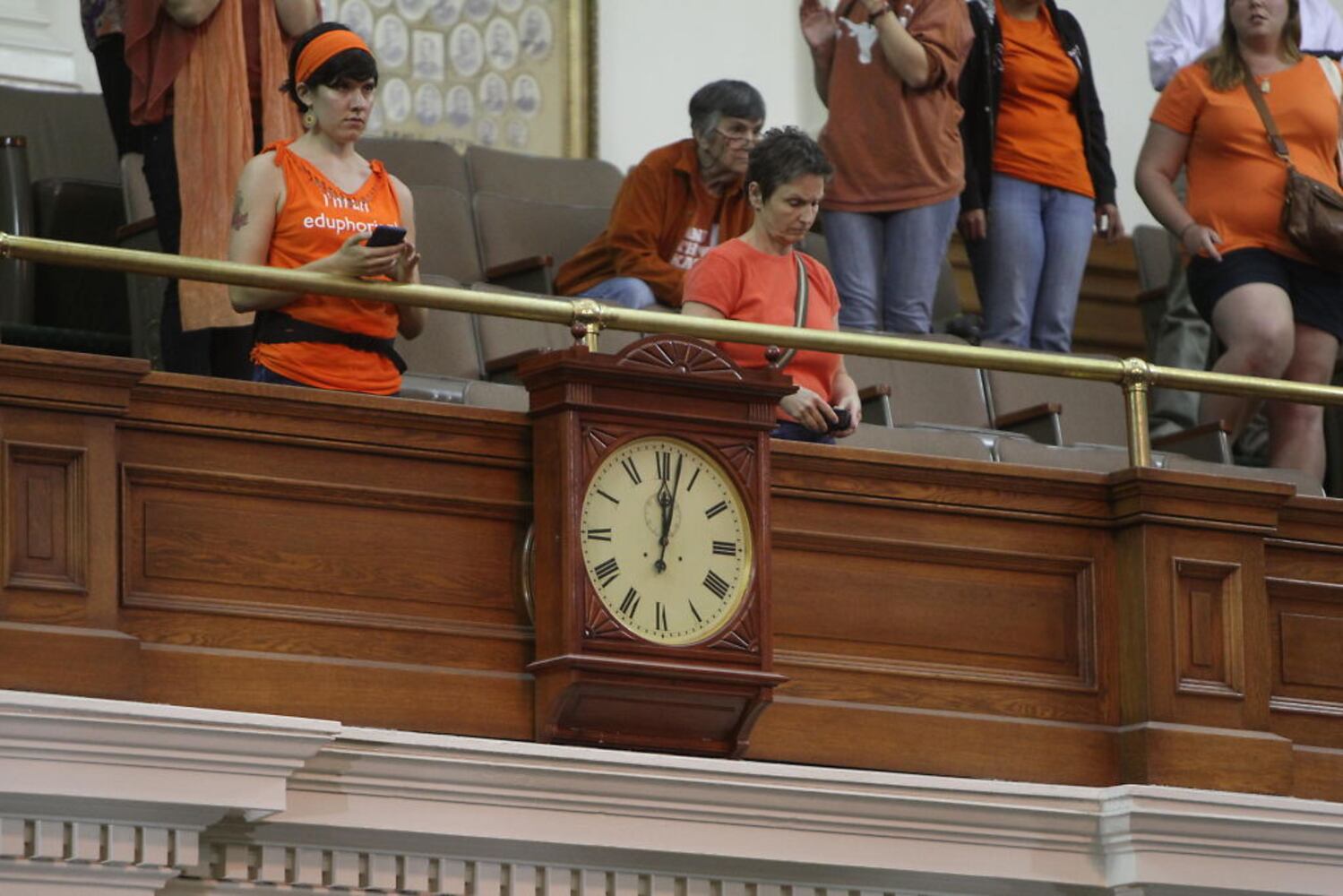 Sen. Wendy Davis filibuster at the Texas Legislature