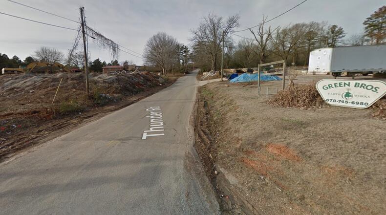 Gwinnett Commissioners recently agreed to join Rest Haven to use 2017 SPLOST funds to resurface Thunder Road from State Route 13/Buford Highway to the county line. Google Maps