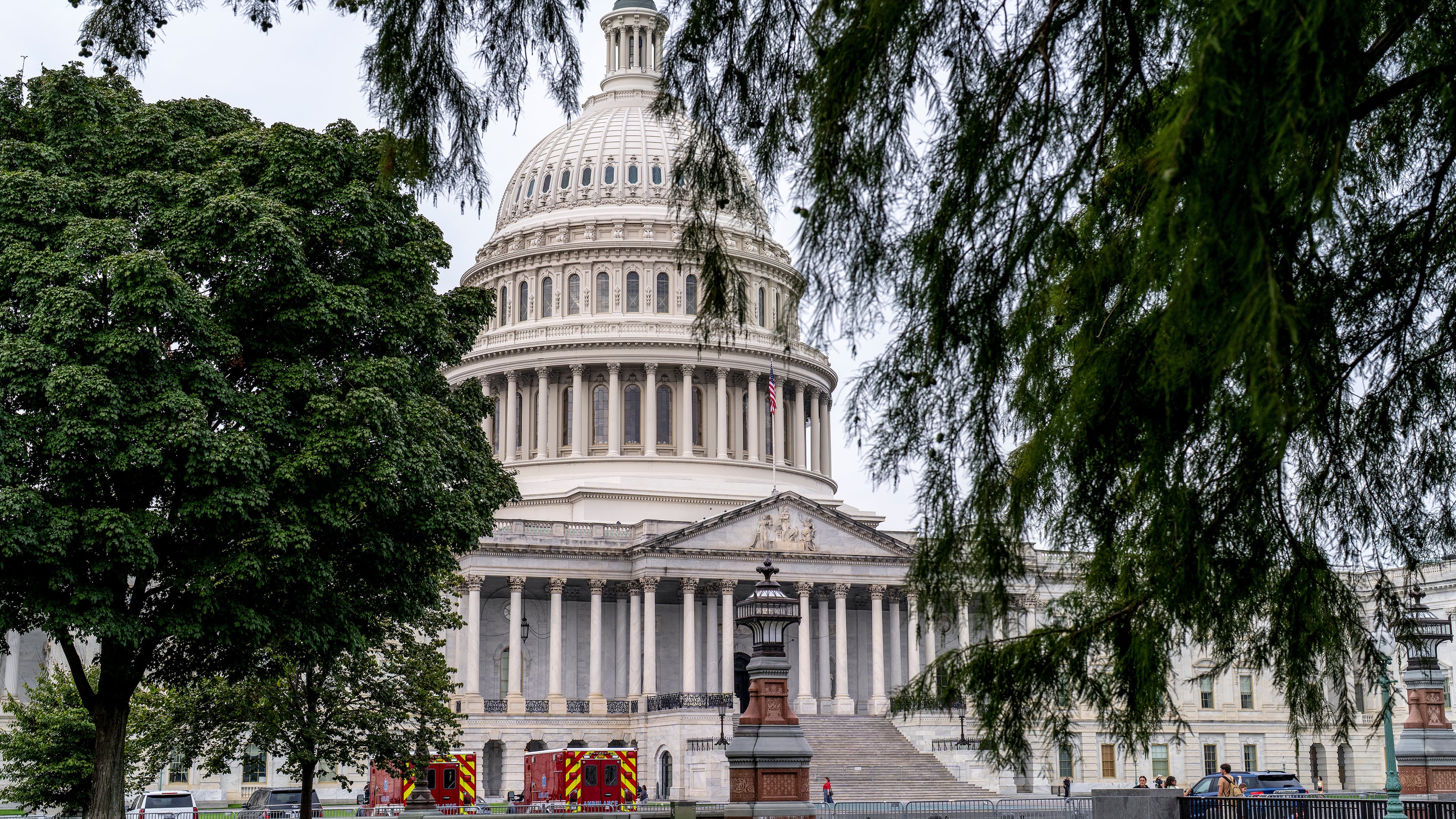 The Capitol in Washington, Wednesday, Sept. 24, 2025, with just days to go before federal money runs out with the end of the fiscal year on Tuesday, Sept. 30. (AP Photo/J. Scott Applewhite)