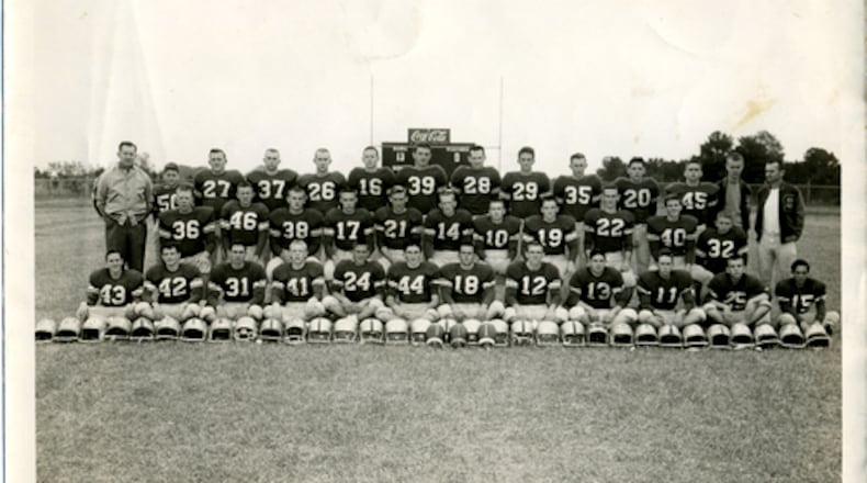 It's been 50 years since the first wave of students entered the doors of South Gwinnett High, a school formed through a marriage of rival institutions in Snellville and Grayson. Here's a look at the 1959-1960 South Gwinnett High School football team.