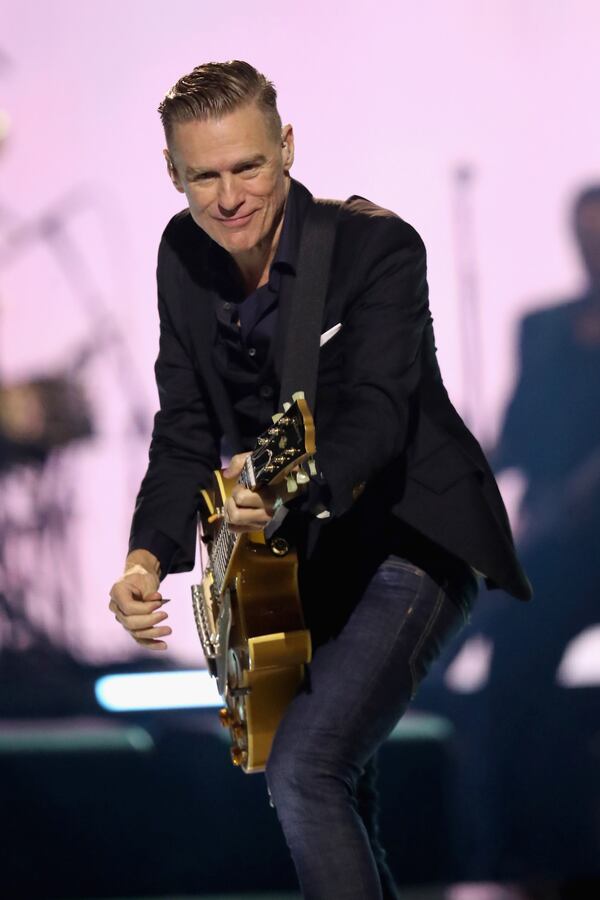 Bryan Adams, above, was slated to perform at a Tina Turner tribute at Saturday night’s Rock & Roll Hall of Fame induction but canceled his appearance after contracting COVID-19. Country star Keith Urban filled in at the last minute. (Chris Jackson/TNS)