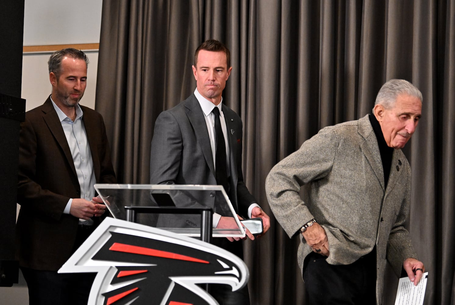 New Falcons president of football Matt Ryan