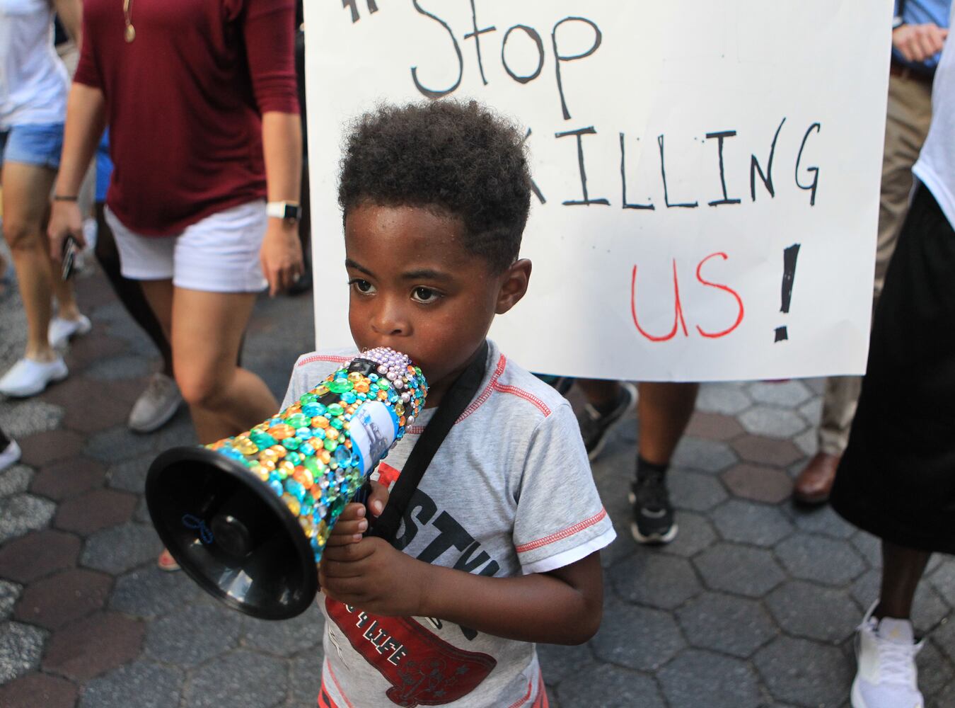 Friday demonstrations in Atlanta