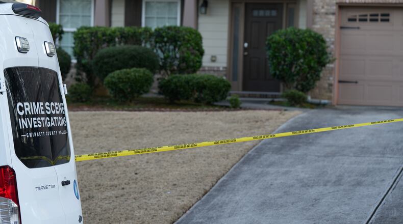 Gwinnett County police said the 8-year-old girl was found dead in a home near Bethlehem on Tuesday afternoon.