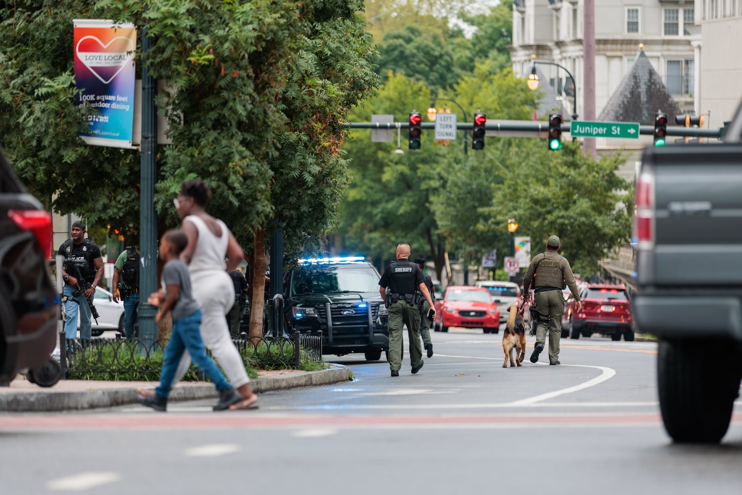 active shooting midtown
