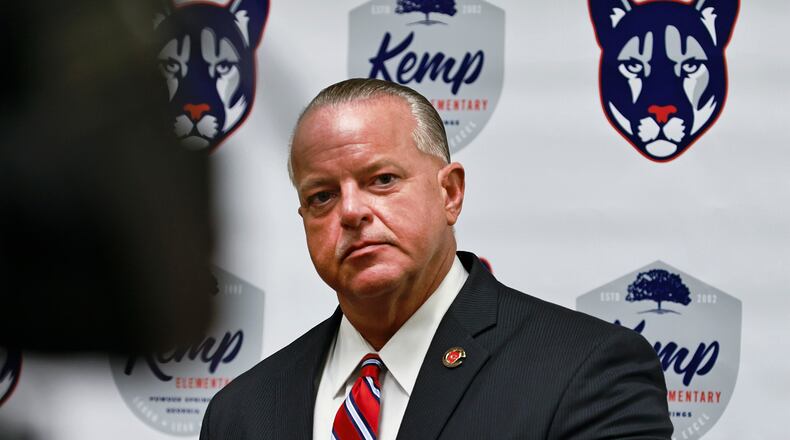 After spearheading efforts to build a multipurpose facility in the Cobb County School District and emphasizing that the return on investment would be "infinity," Superintendent Chris Ragsdale recommended that the board stop the project due to funding concerns. (Natrice Miller/AJC)