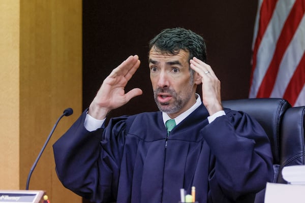 Fulton County Superior Court Judge Robert McBurney limits the evidence prosecutors can present at retrial. (Miguel Martinez)