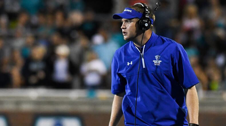 Trent McKnight has been promoted to offensive coordinator at Georgia State for the 2022 season