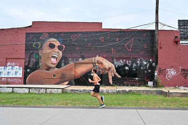 June 28, 2022 Atlanta - Picture shows a piece of BeltLine-adjacent building, where 8ARM and former Paris on Ponce are located, on Ponce de Leon in Atlanta on Tuesday, June 28, 2022. (Hyosub Shin / Hyosub.Shin@ajc.com)