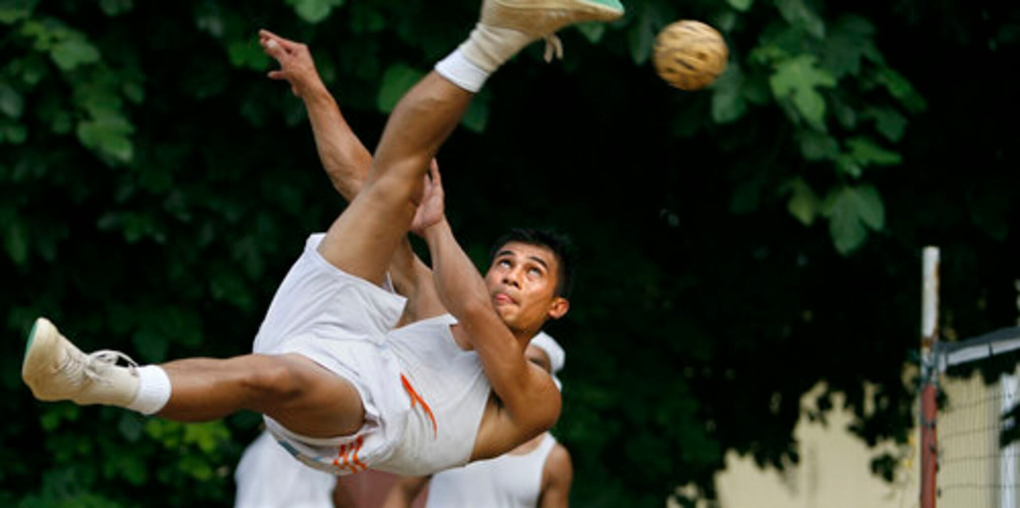 Buddhists got game (and it's called sepak takraw)