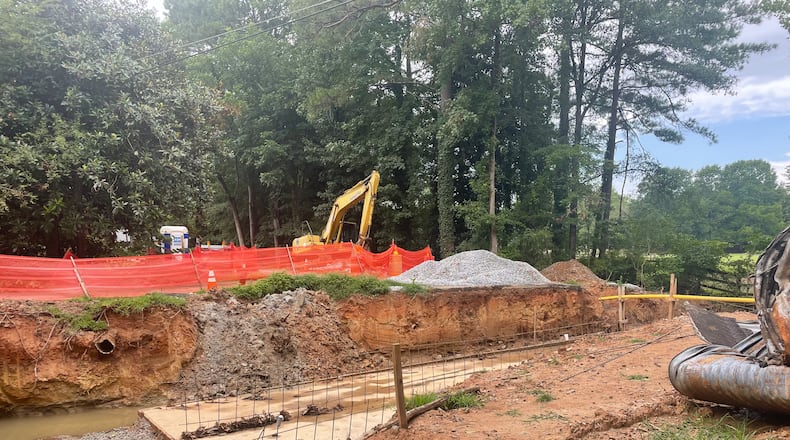 Kay Morgan wants this road fixed.