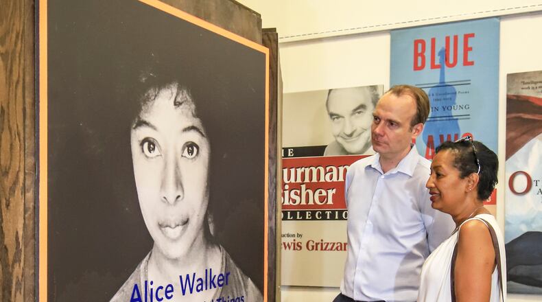 Author Alice Walker is featured prominently at the Georgia Writers Museum in Eatonton, her home town.
Courtesy of George Dissmeyer