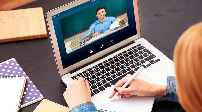 For free, kindergarteners through twelfth graders can use TutorATL.org from 9 a.m. to 11 p.m. to receive personalized homework help. (Courtesy of Cobb County)