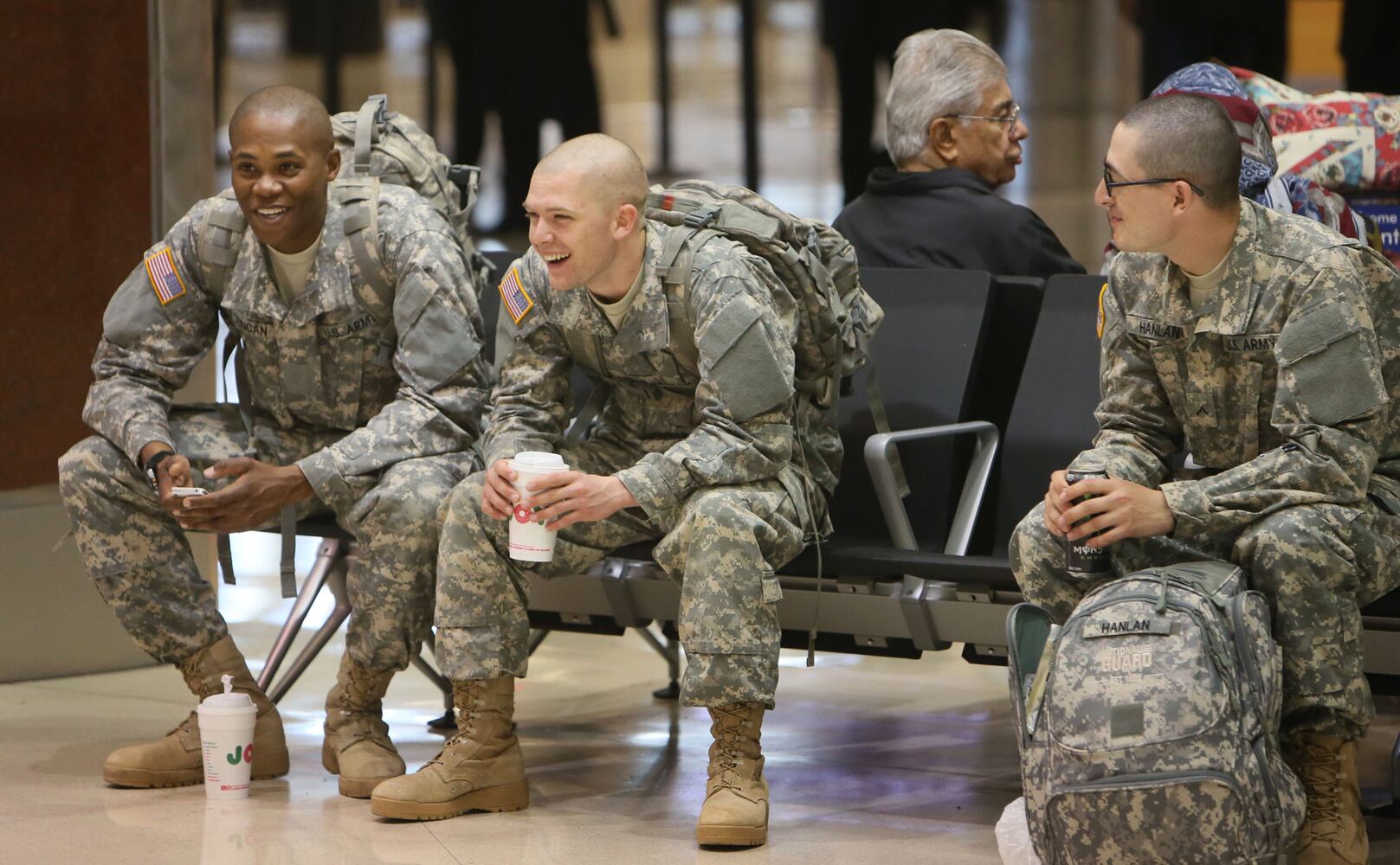 USO welcomes soldiers at Hartsfield Jackson