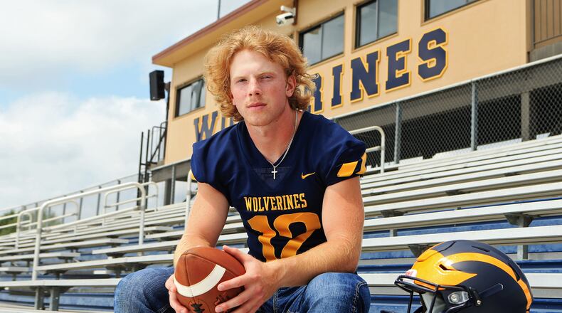 Brock Vandagriff, a senior quarterback at Prince Avenue Christian School, was among this year's AJC Super 11 selections.  (Christina Matacotta/For the AJC)