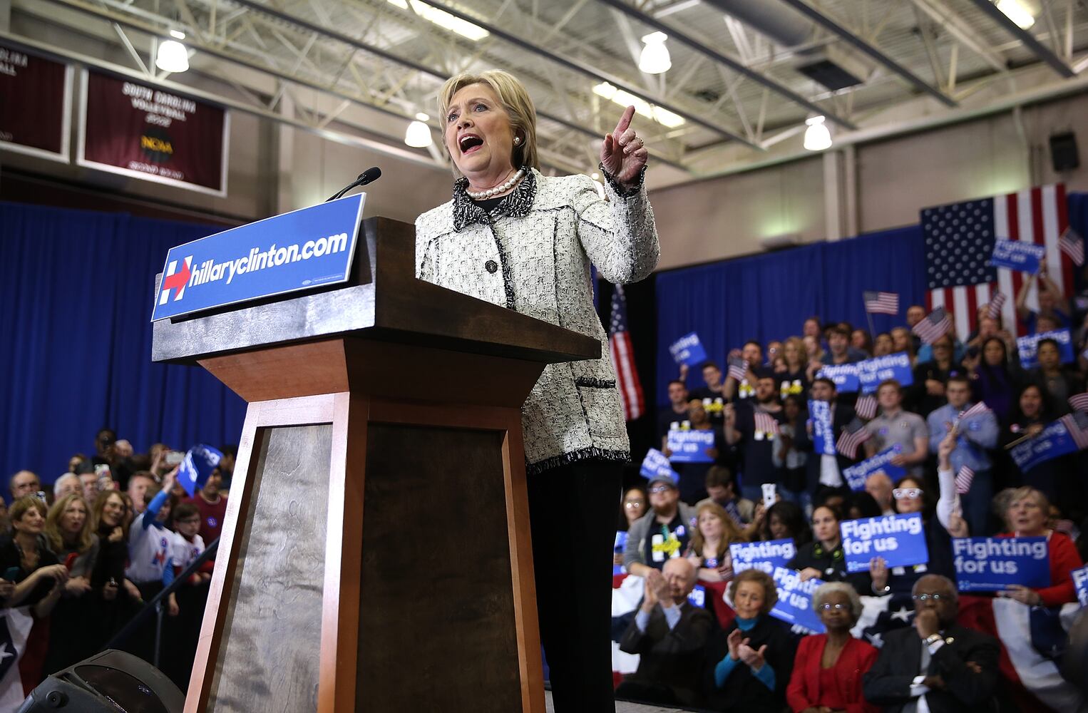 Hillary Clinton wins South Carolina primary