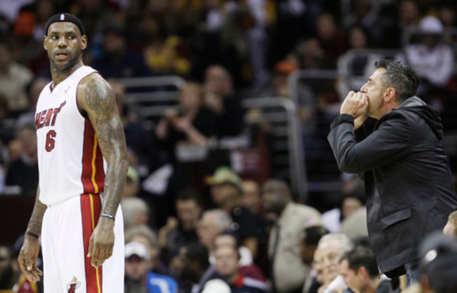 LeBron James returns to Cleveland