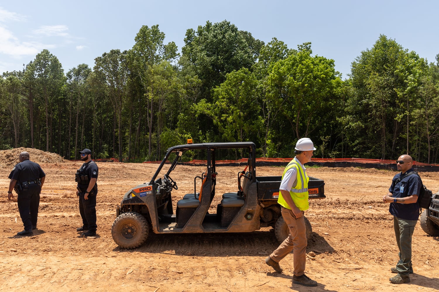 Atlanta public safety agency give media access to training site area
