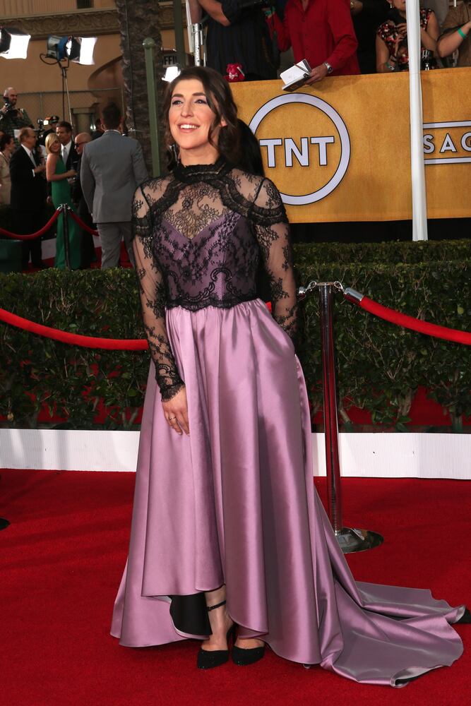 Mayim Bialik got a PhD in neurobiology from UCLA before joining the cast of "The Big Bang Theory". Of course, she'd already starred on her own sitcom, "Blossom", by then.