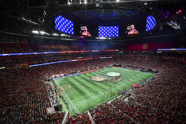 Mercedez-Benz Stadium has hosted its share of big events, but the World Cup might be the biggest. (Daniel Varnado/For the Atlanta Journal Constitution)
