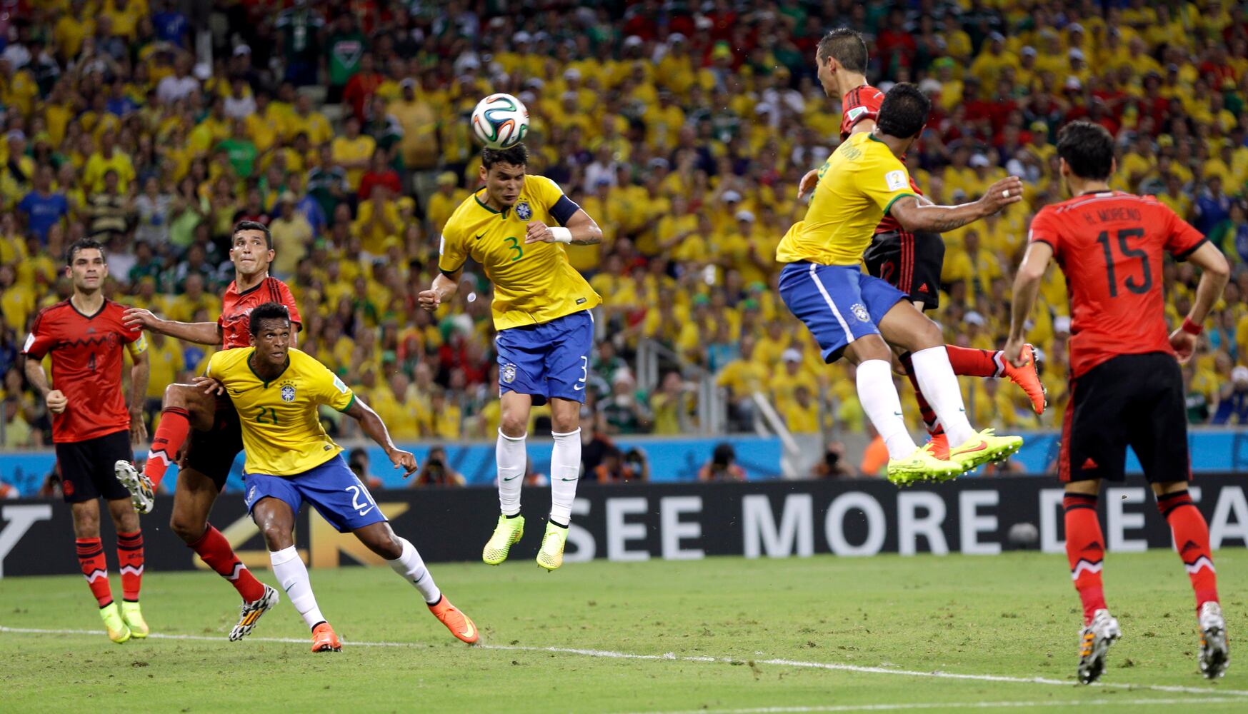 World Cup: Brazil 0, Mexico 0