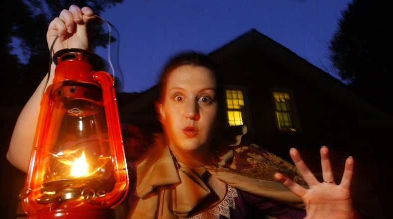 If it were for sale, would you make an offer? Outside the Tour of Southern Ghosts at Stone Mountain Park. (Kimberly Smith/ AJC)