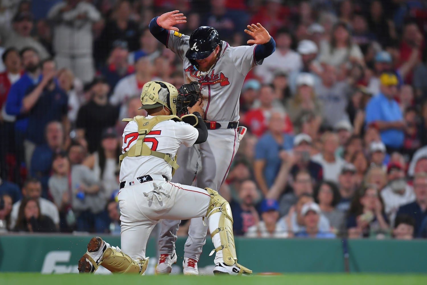 Braves Red Sox Baseball