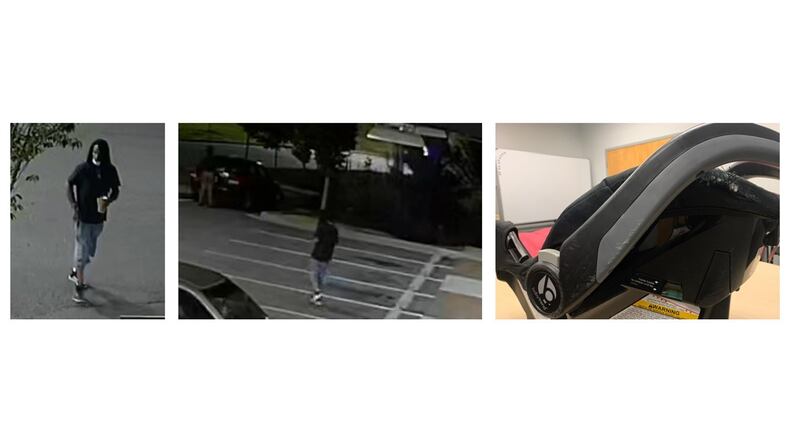 A suspect accused of stealing a car from a Gwinnett County gas station over the summer with a woman and her baby inside was captured Tuesday, police said. The 42-year-old Atlanta man is charged with two counts of kidnapping, hijacking a motor vehicle and violating his probation.