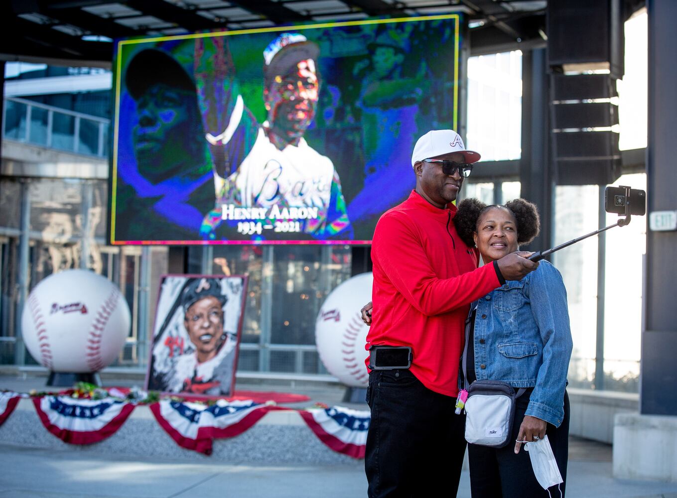 Henry Louis Aaron, nicknamed "Hammer" or "Hammerin' Hank",
