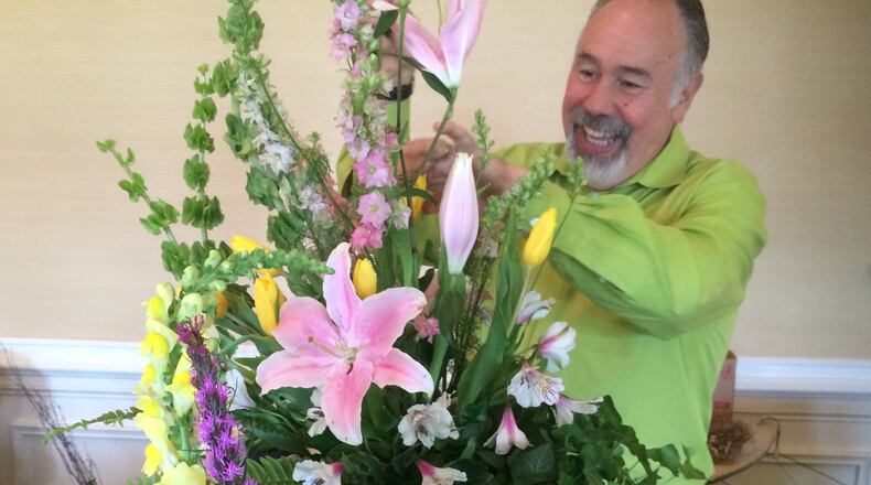 Mike Whittle. You will love him AND his floral arranging skills! Photo: Jennifer Brett